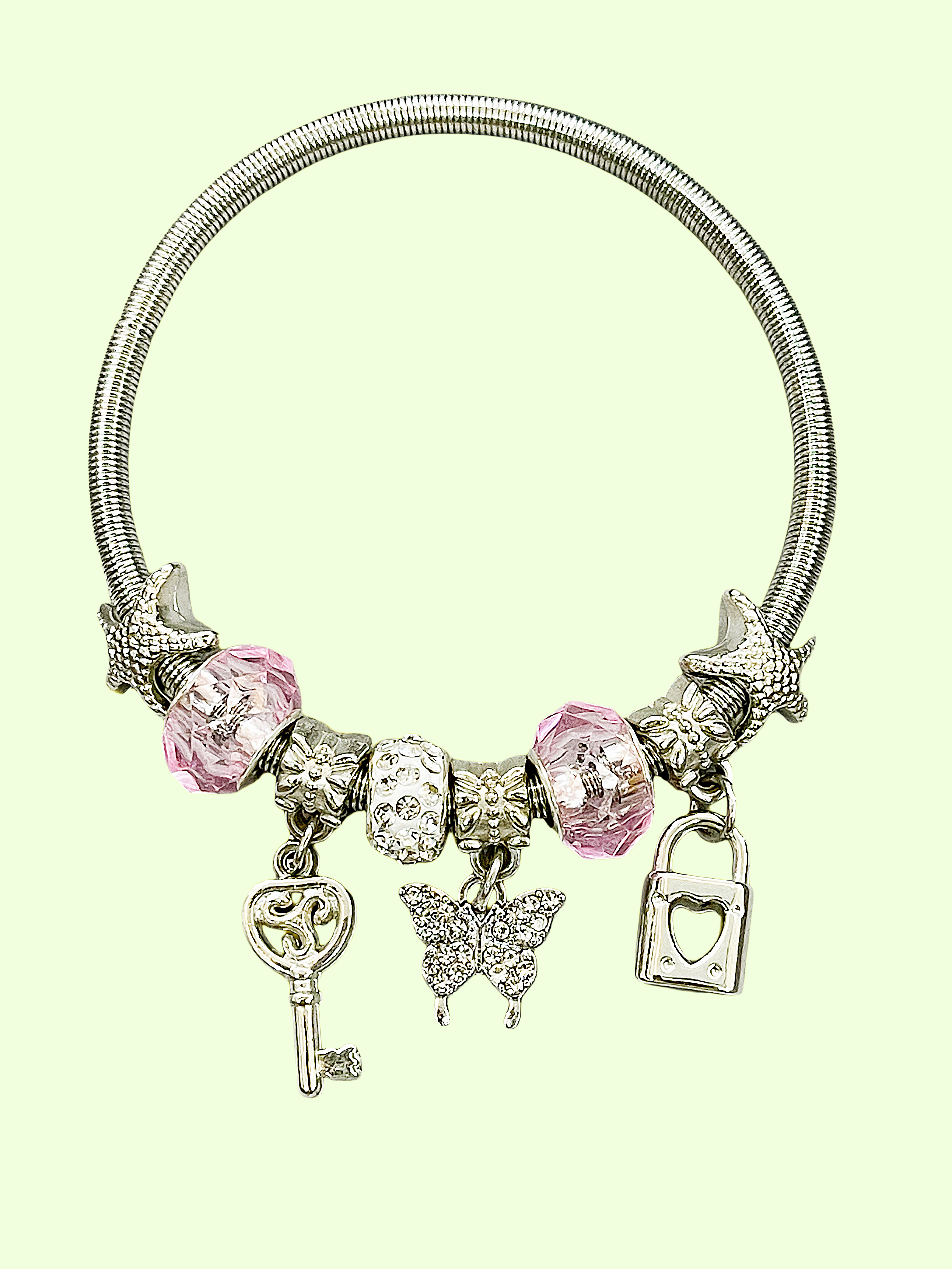 Classic Style Girl Constellation Crown Rhinestones Copper Zinc Alloy Bangle