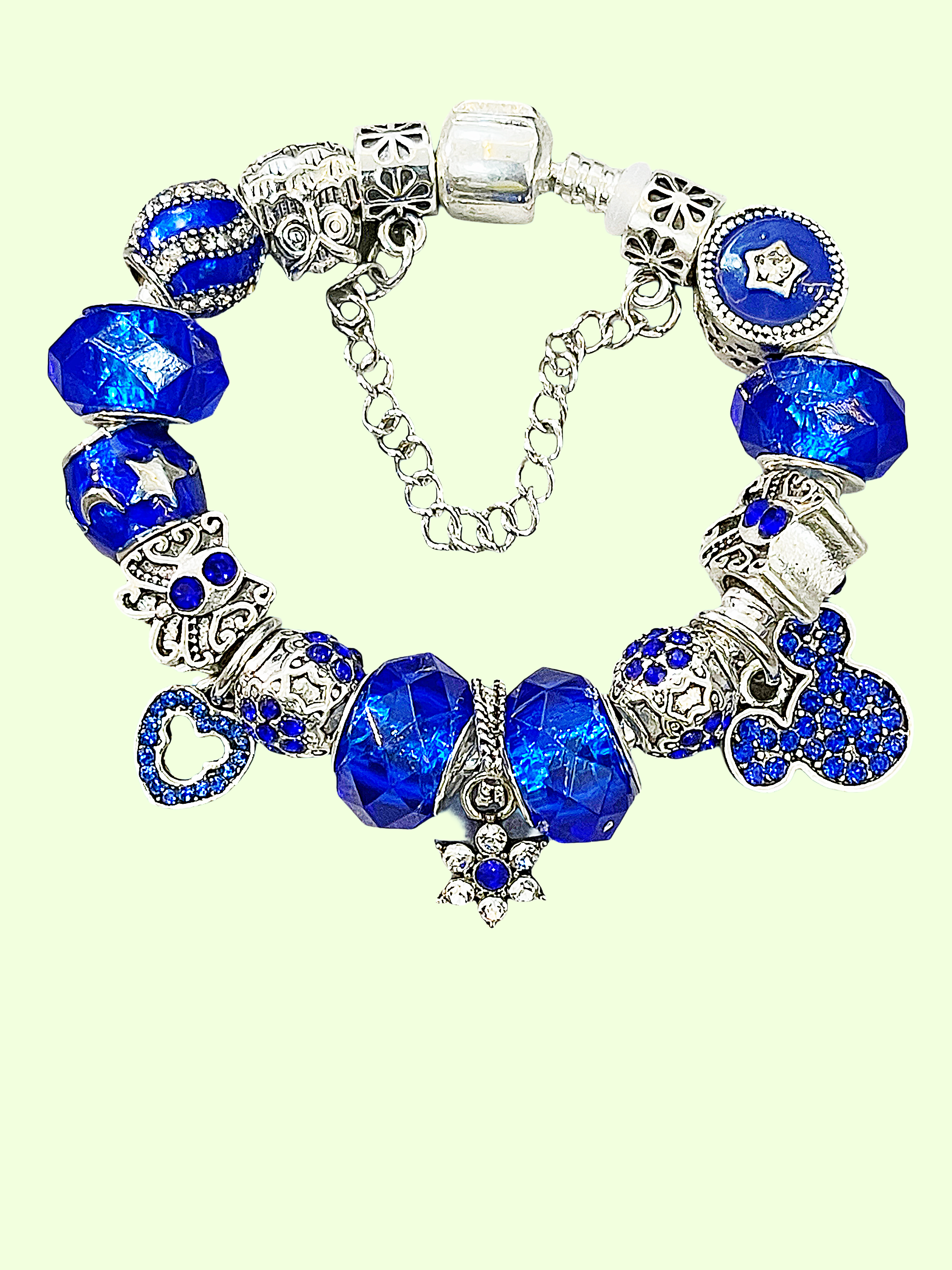 Classic Style Girl Constellation Crown Rhinestones Copper Zinc Alloy Bracelet