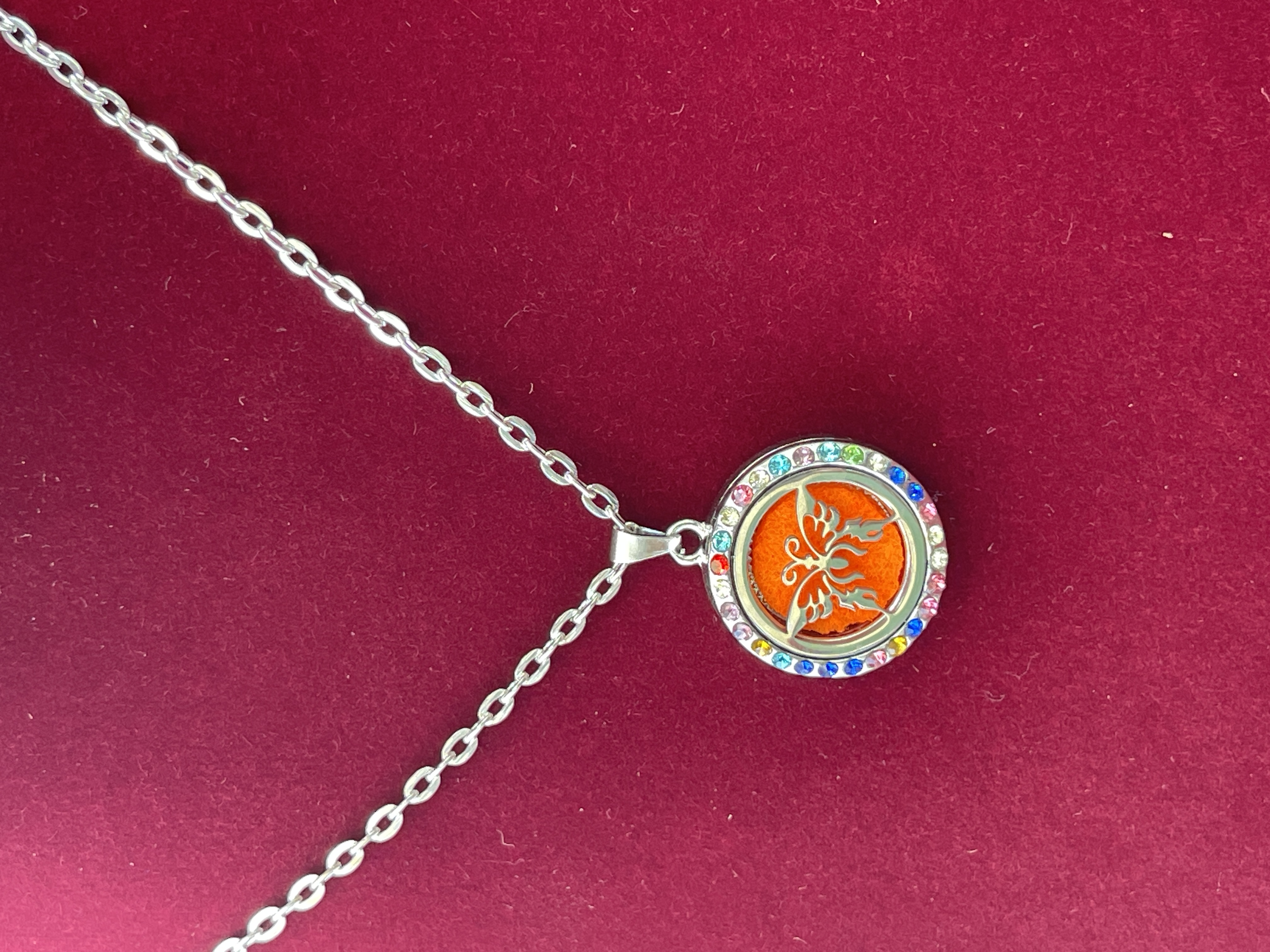 Colorful Cat Perfumed Pendant 