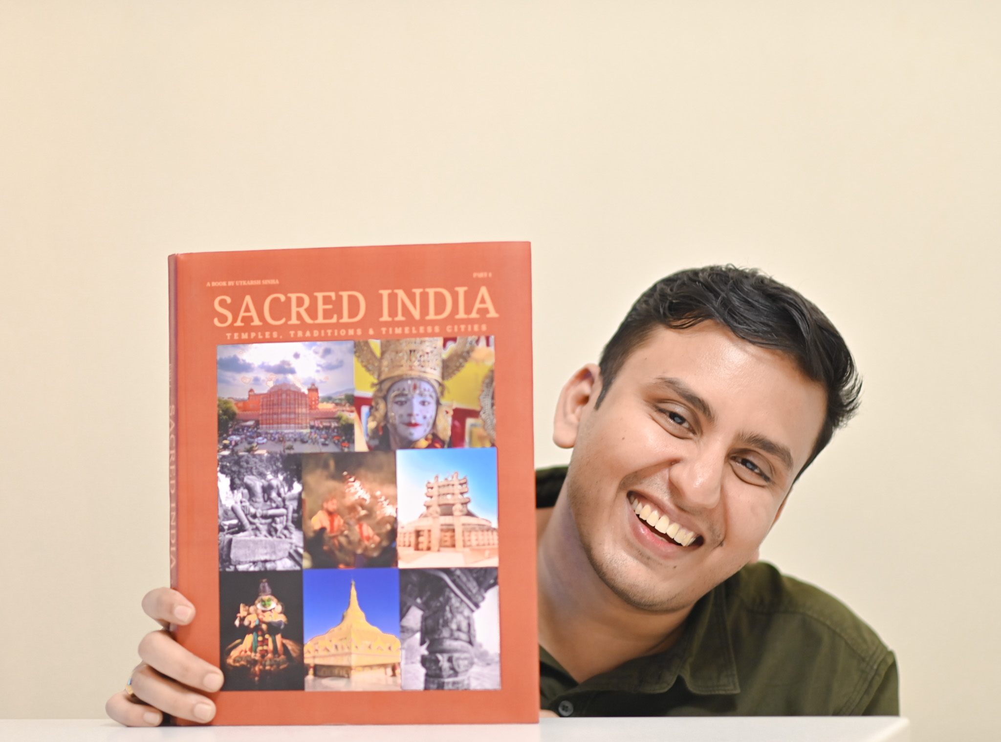 Sacred India: Temples, Traditions coffee table book