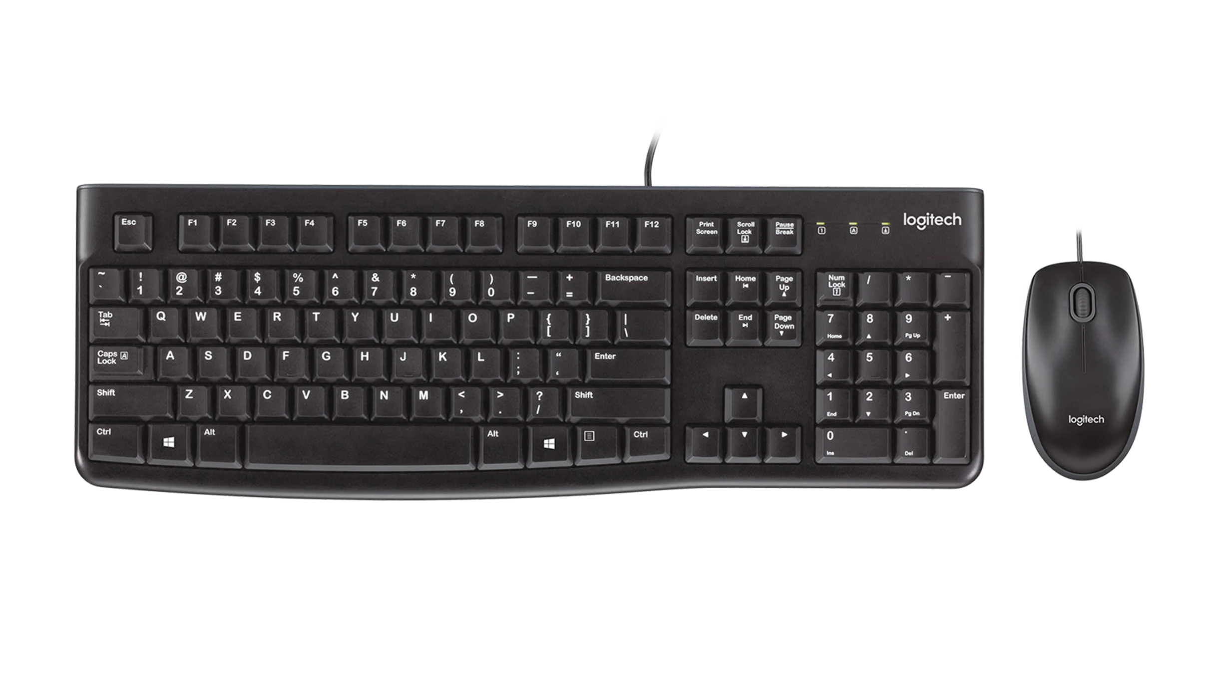 Teclado y mouse Logitech MK120