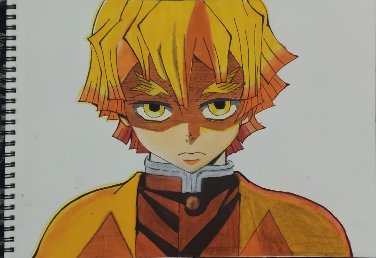 Zenitsu Agatsuma Sketch