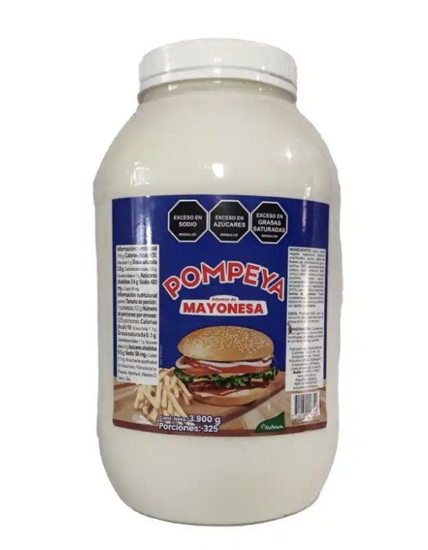 MAYONESA *3900gr POMPEYA