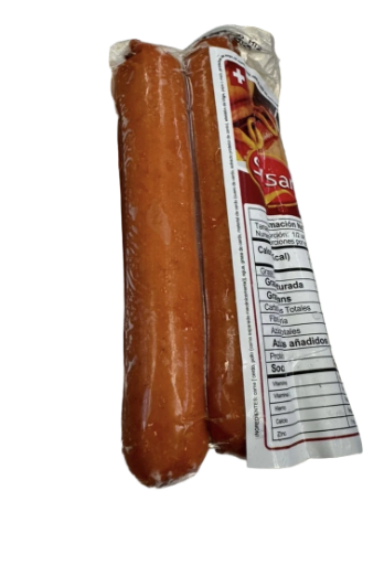SALCHICHA SUIZA 500gr 5 UNIDADES SALSAN