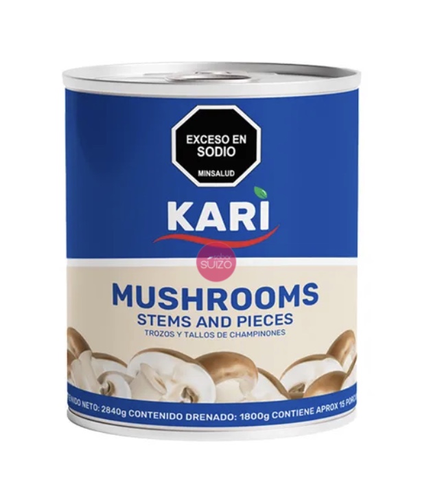 Champiñones Kari x2840gr