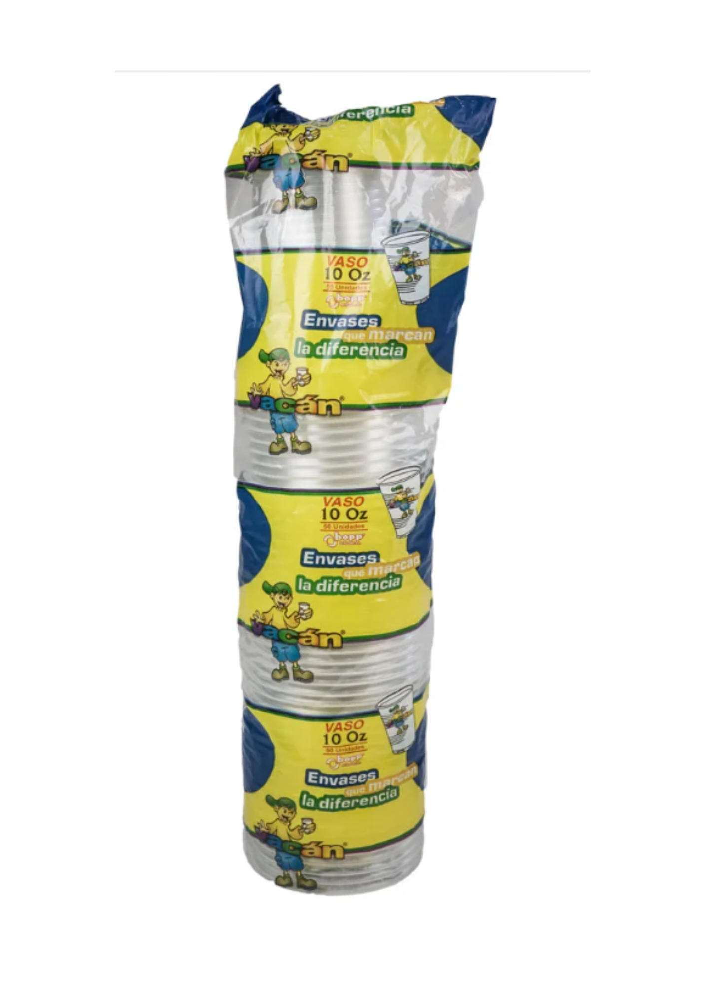 VASO 10oz *50 UNIDADES VACAN