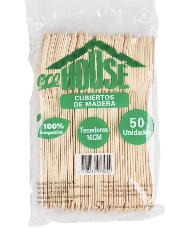 TENEDOR MADERA*50 und E.HOUSE