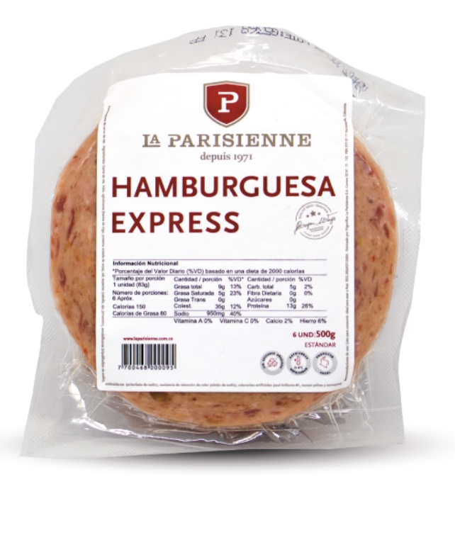 HAMB EXPRESS *500gr PARISIENE