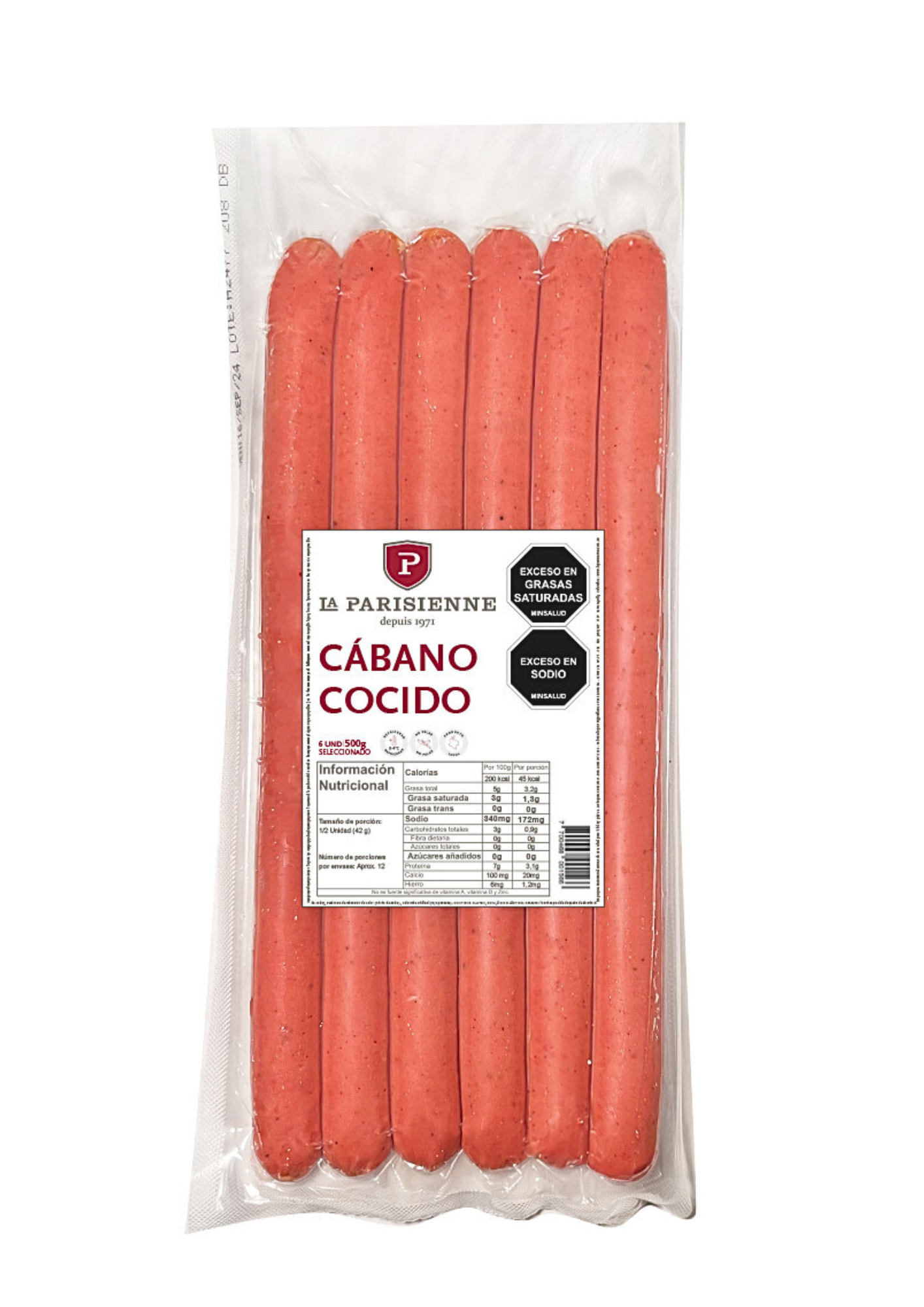 CABANO 6UND  500gr PARISIENNE