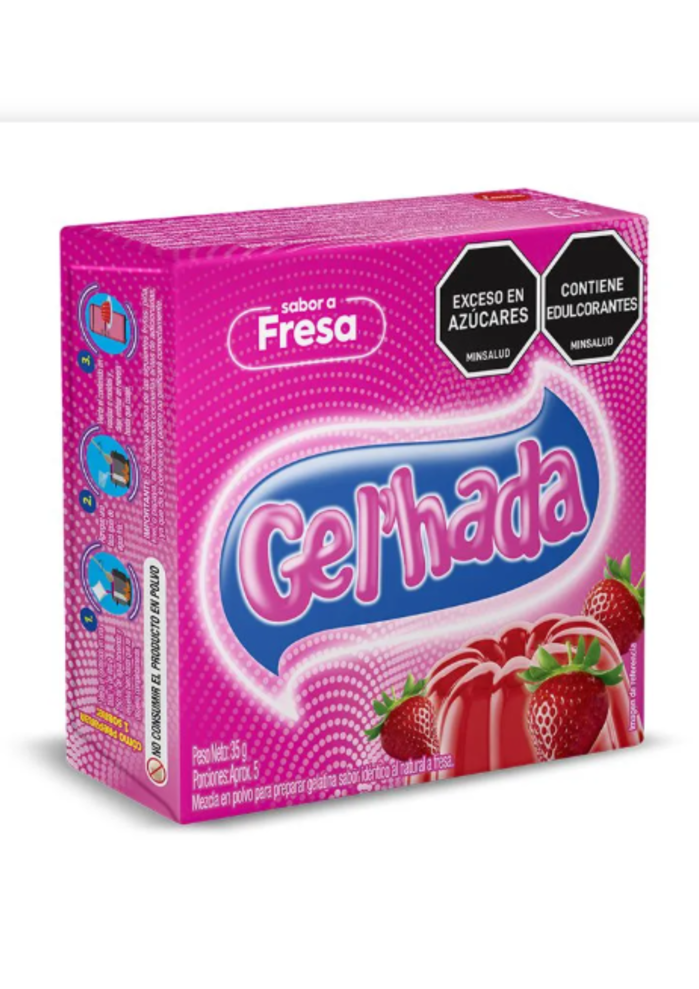 GELATINA FRESA GELHADA