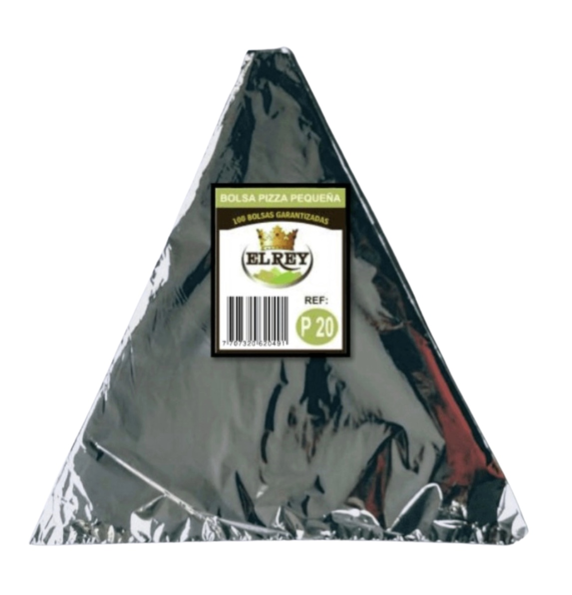 BOLSA ALUM P-20 PIZZA EL REY
