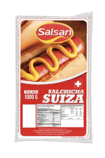 SALCHICHA SUIZA PLUS *1kl SALSAN