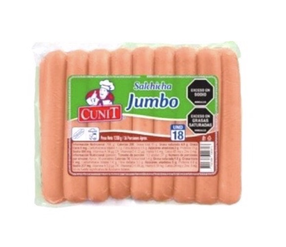 SALCHICHA JUMBO *18und CUNIT