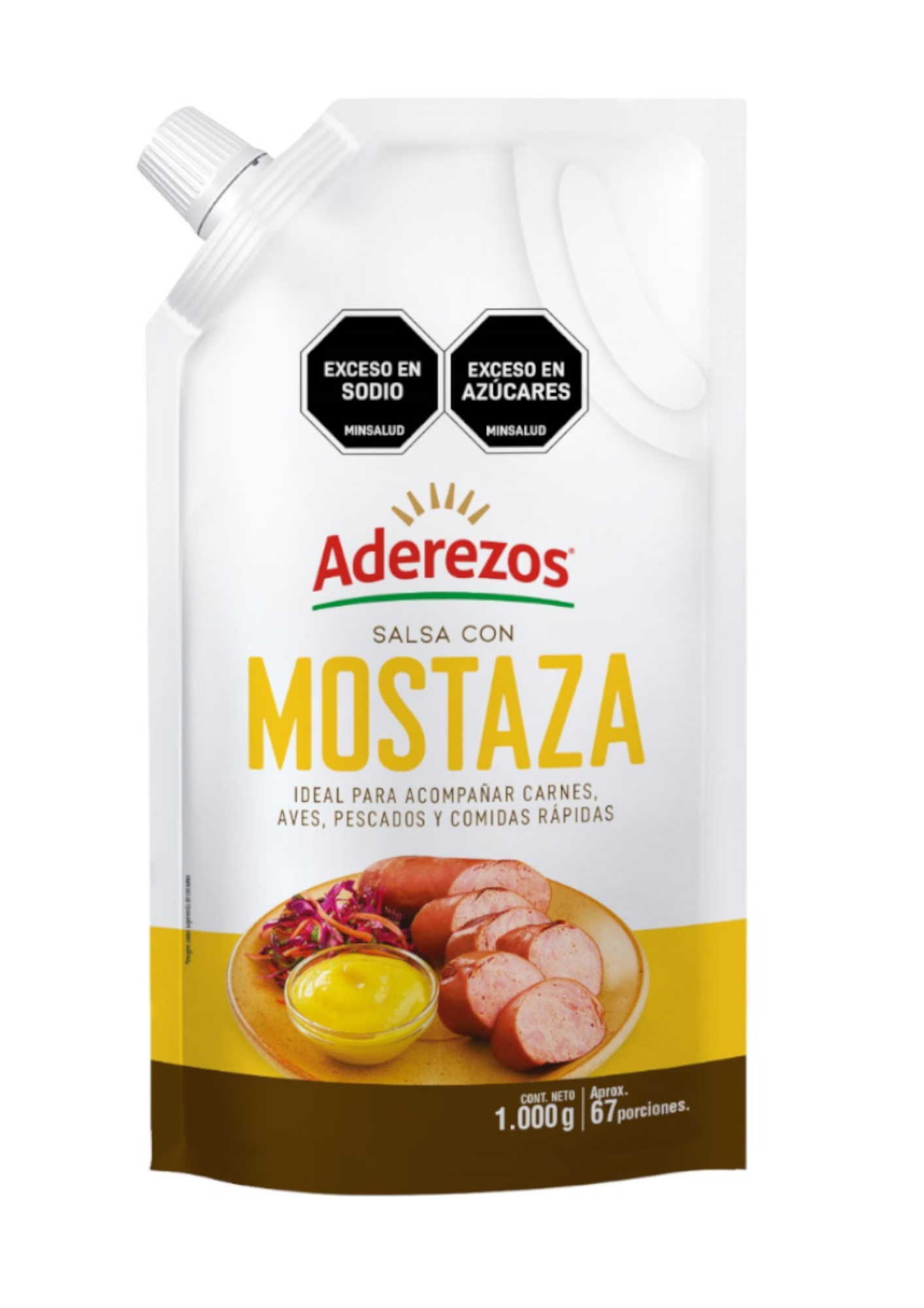 MOSTAZA 1000gr ADEREZOS