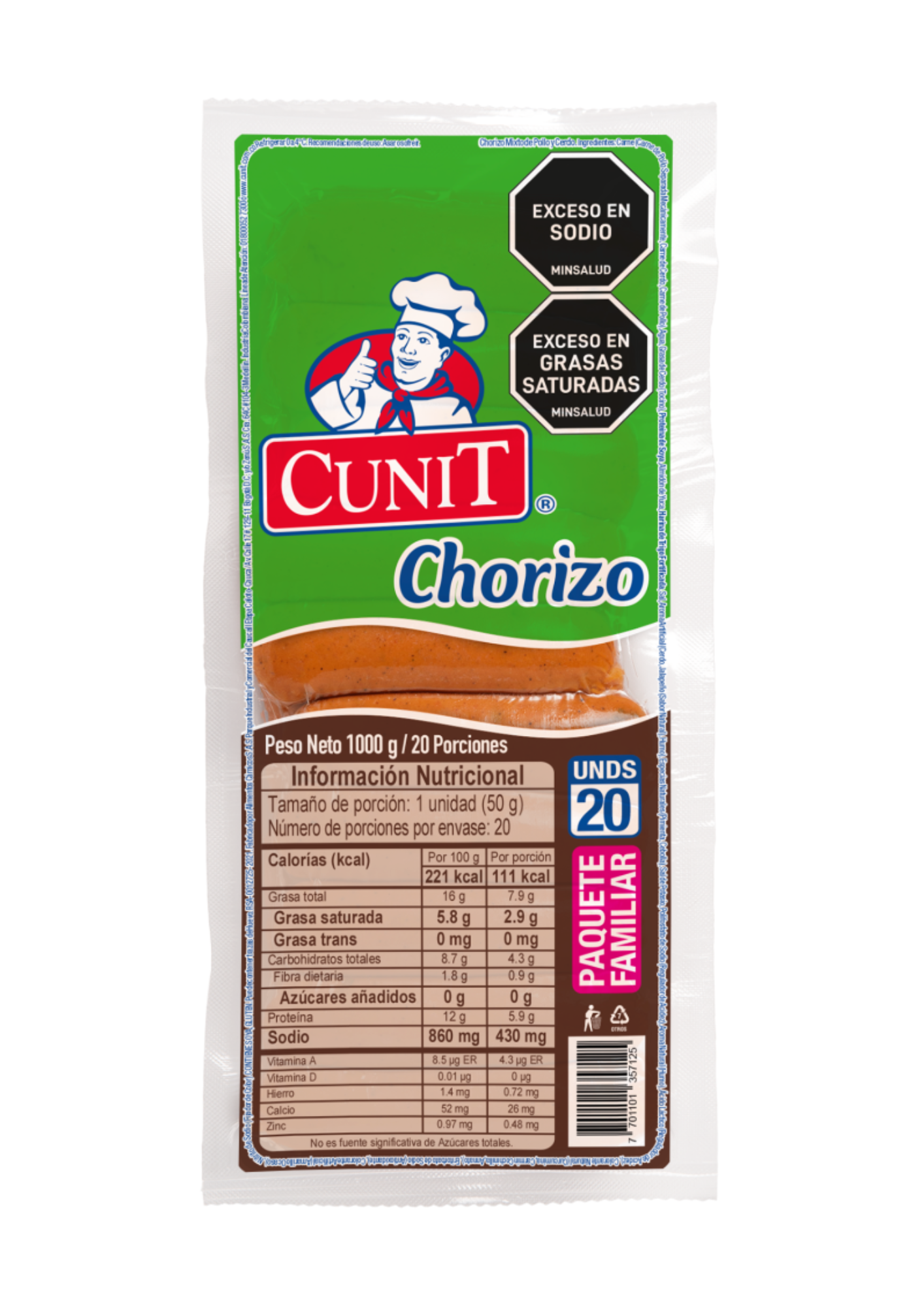 CHORIZO 20und CUNIT