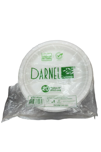 PLATO NATURAL 23cm 9" DARNEL