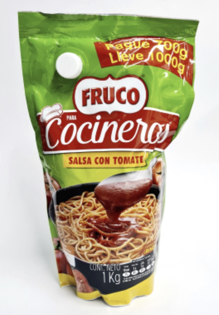 SALSA DE TOMTE *1000gr COCINERO FRUCO