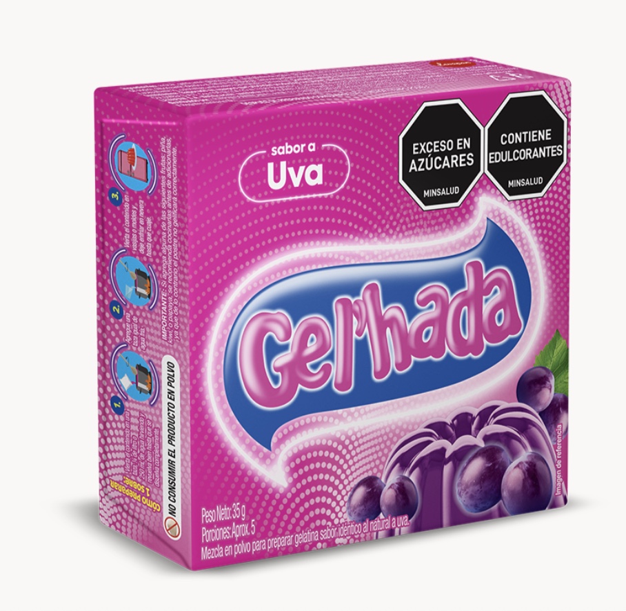 GELATINA UVA GELHADA