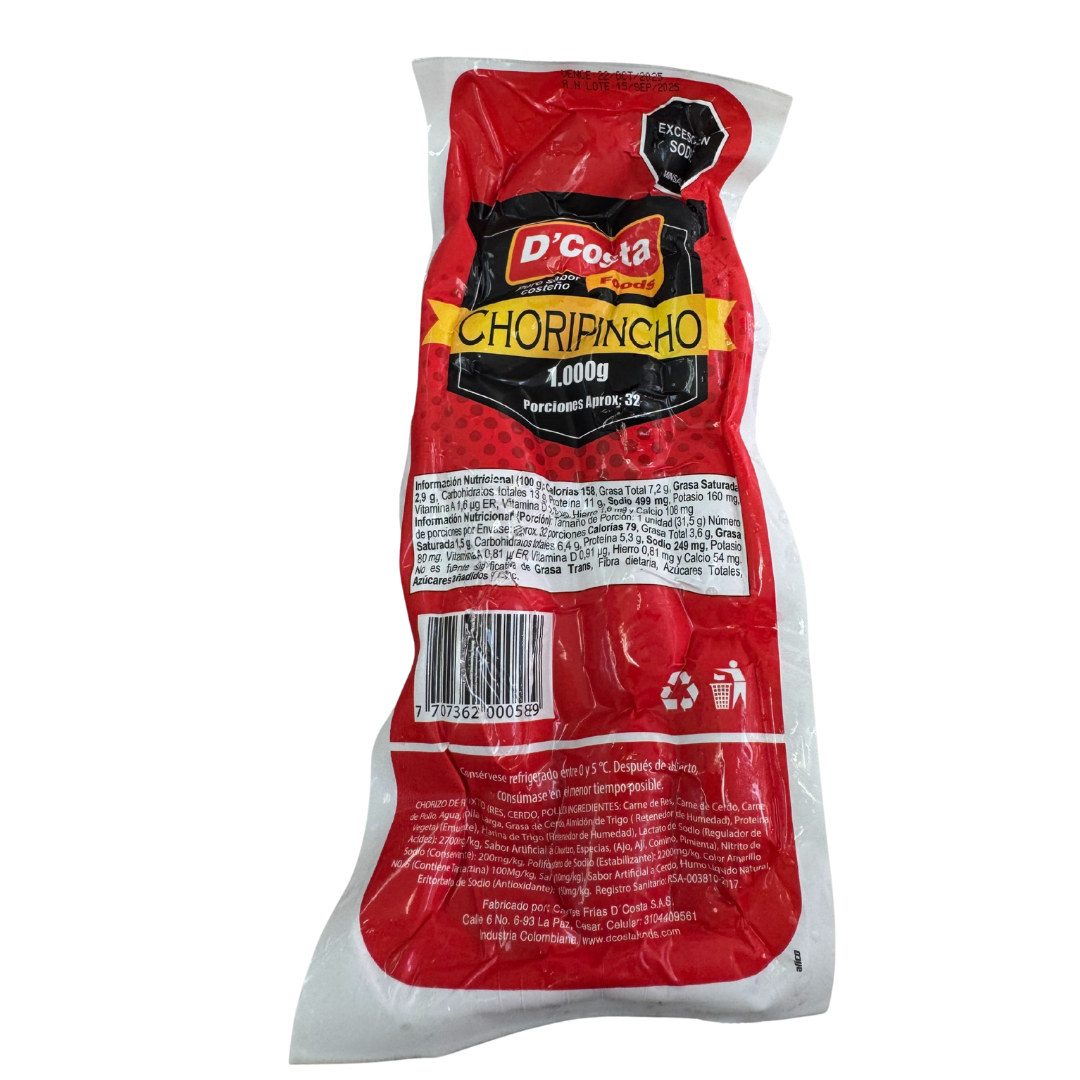CHORIPINCHO INST *1000gr DCOSTA