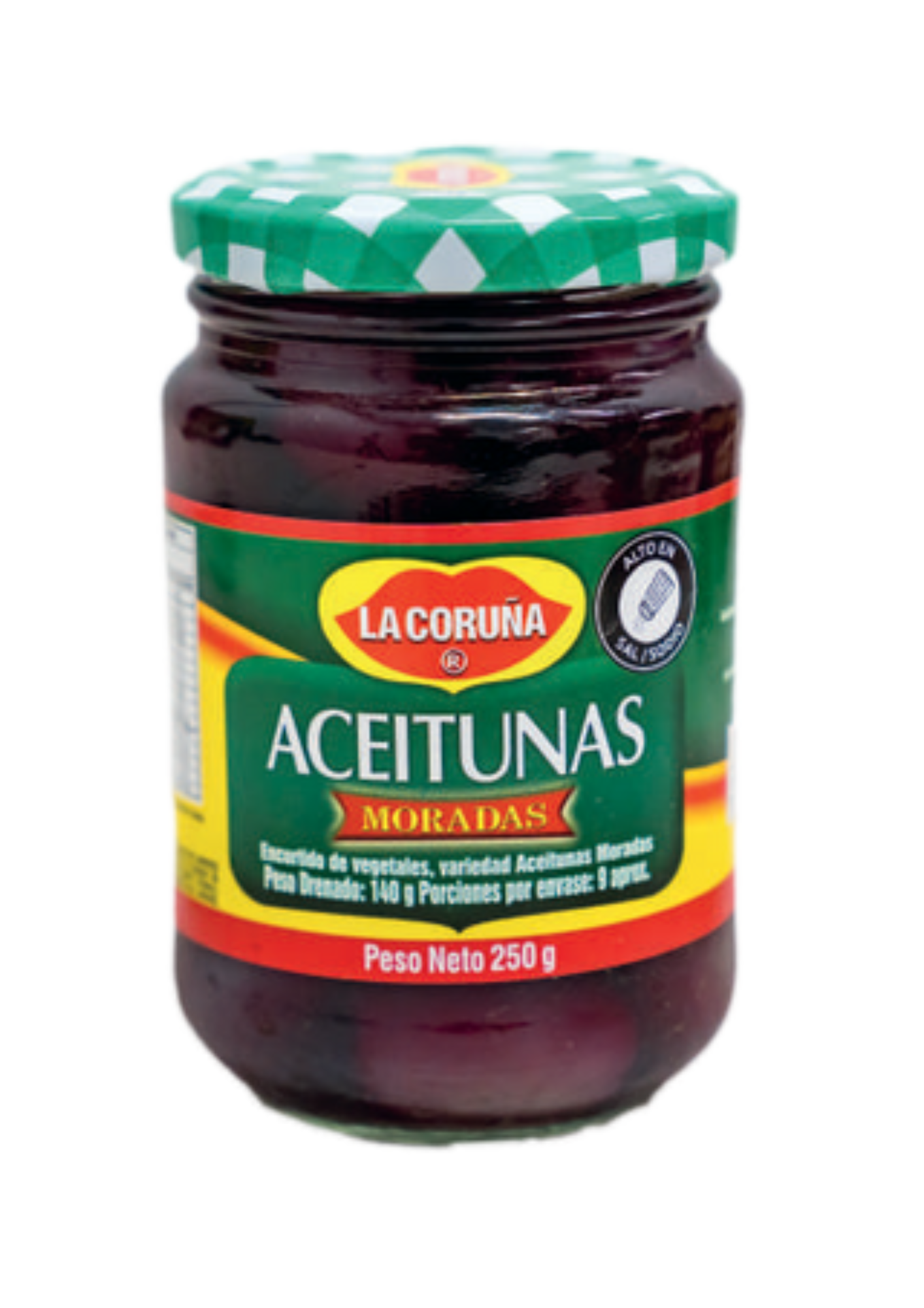 ACEITUNA MORADAS *250gr CORUÑA