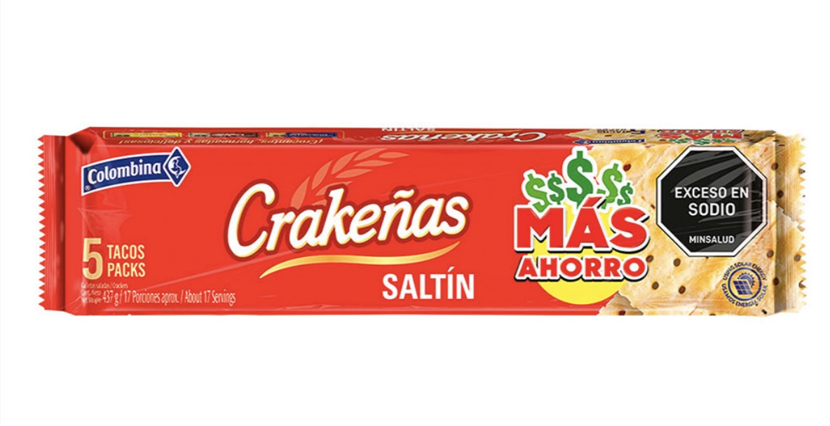 GALLETA DE SAL 437gr/5T CRAKENA