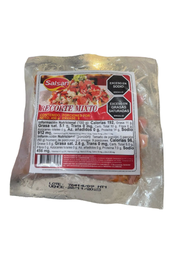 RECORTE MIXTO 450gr SALSAN