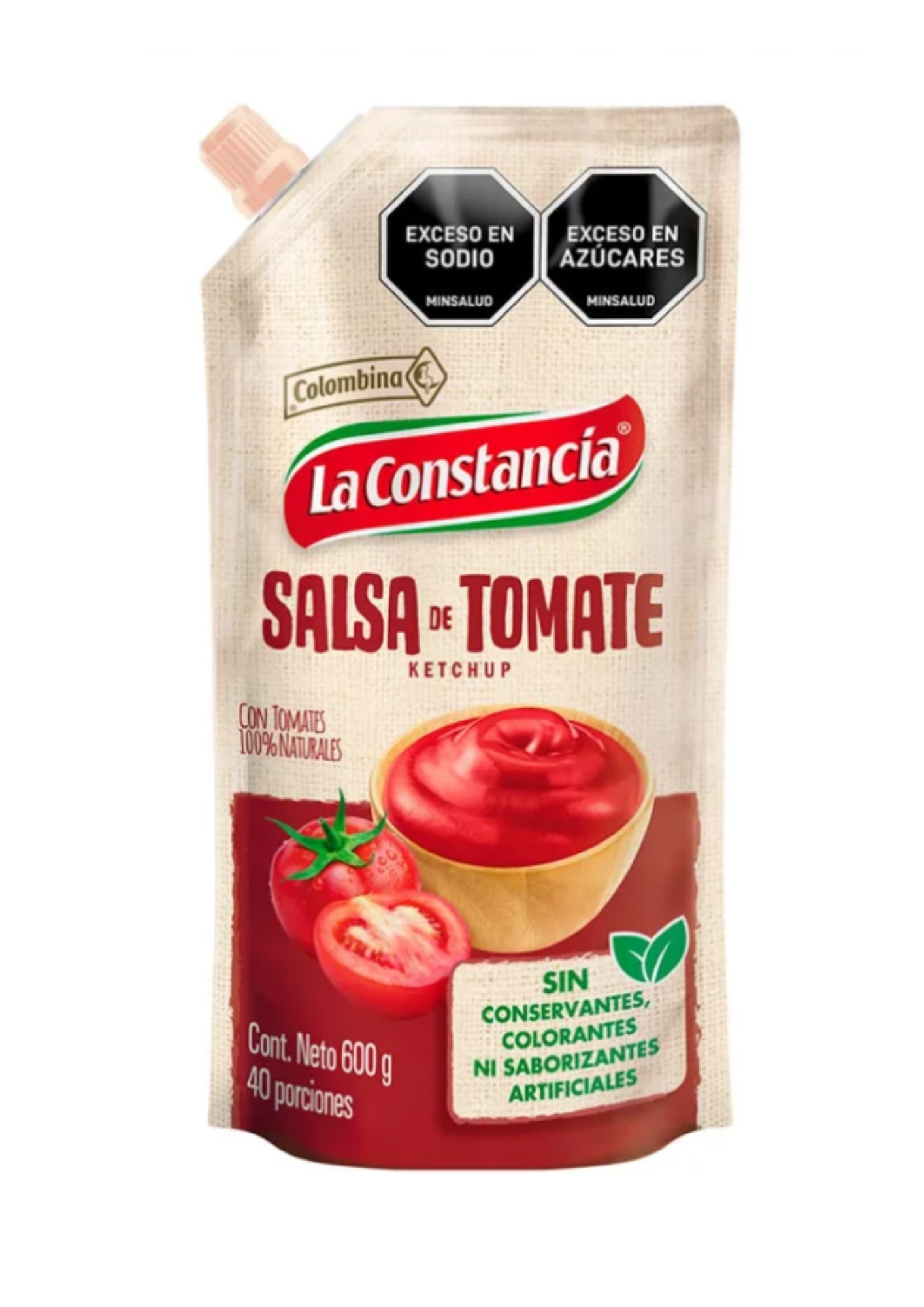 SALSA TOMATE * 600gr CONSTANCIA
