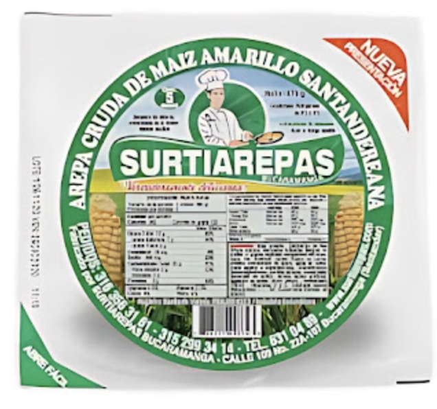 AREPA SANTANDEREANA*5und SURTI