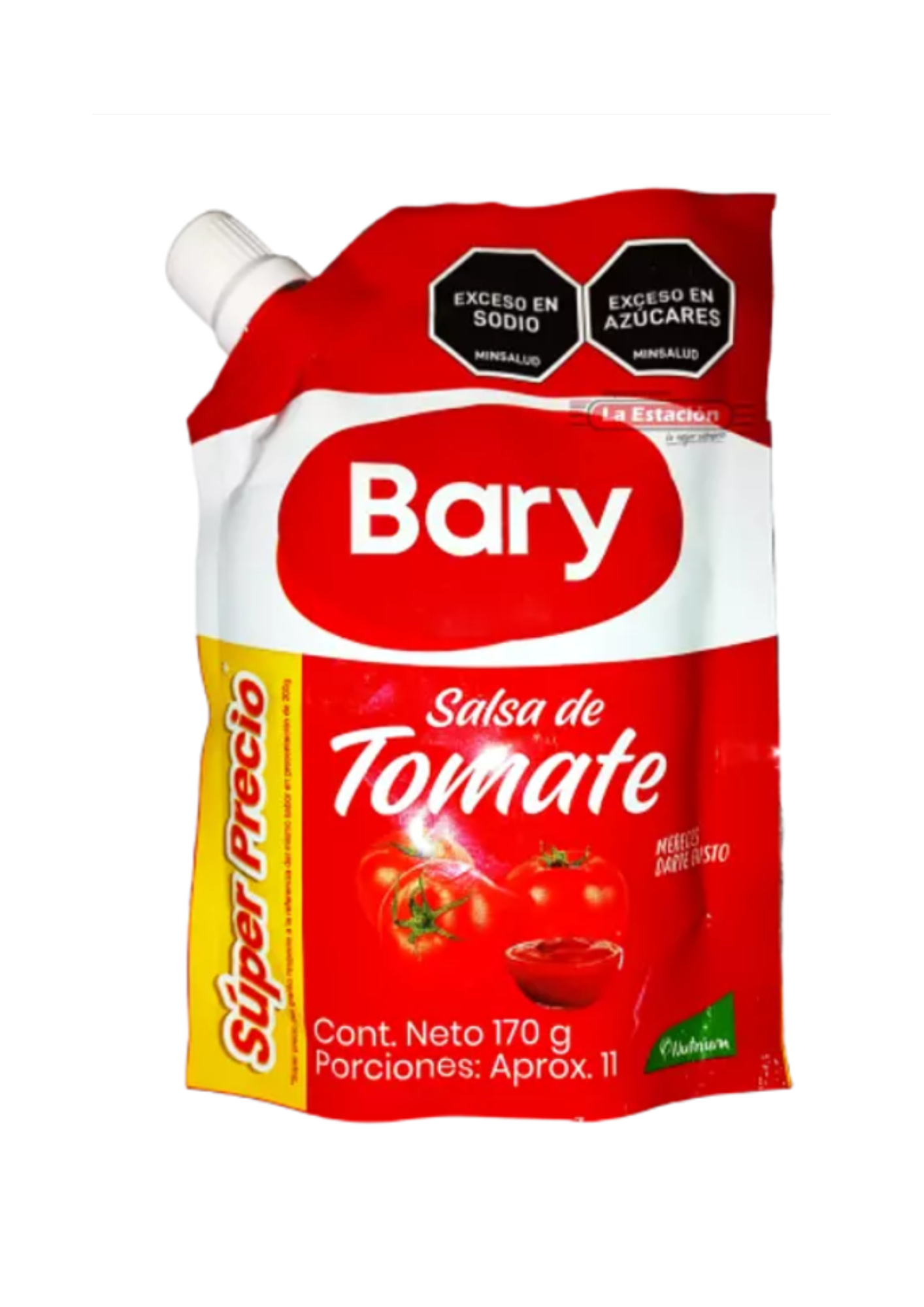 SALSA TOMATE *170gr DOY PACK BARY