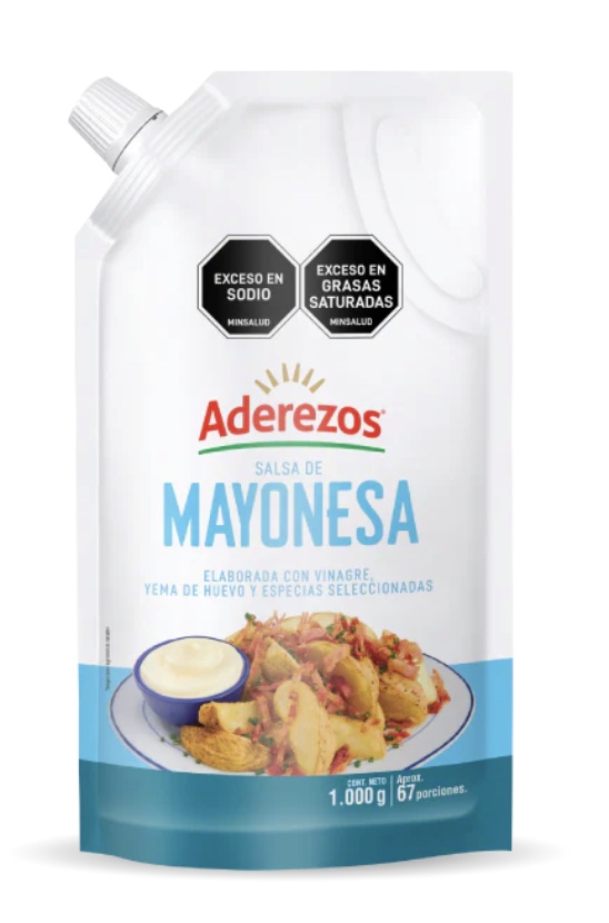 MAYONESA *1000gr LIGHT ADEREZOS