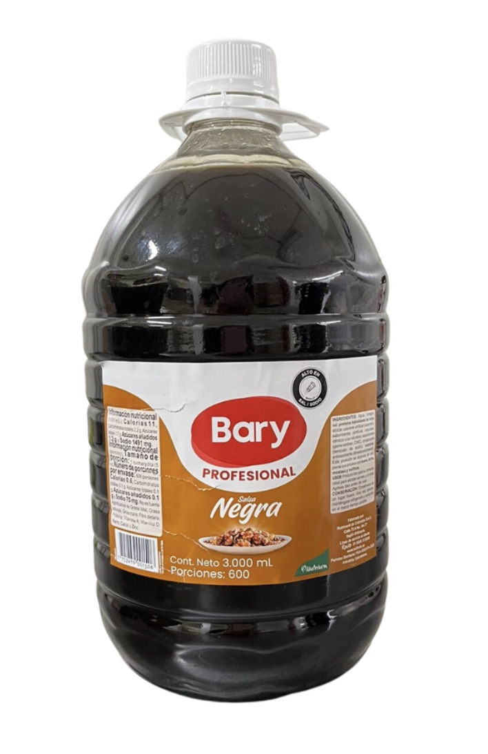 SALSA NEGRA *3000ml BARY