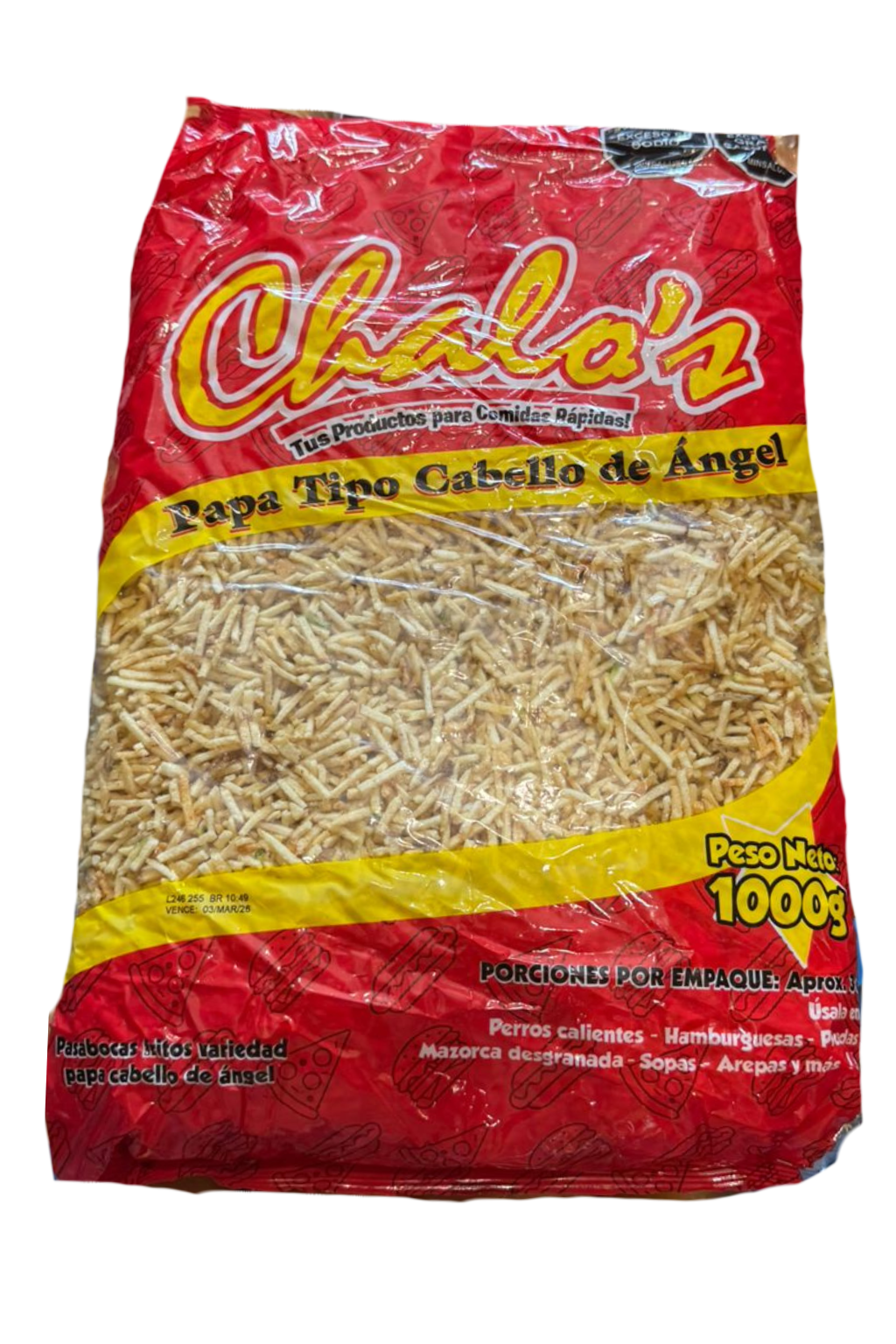 PAPA RIPIO *1000gr CHALO'S