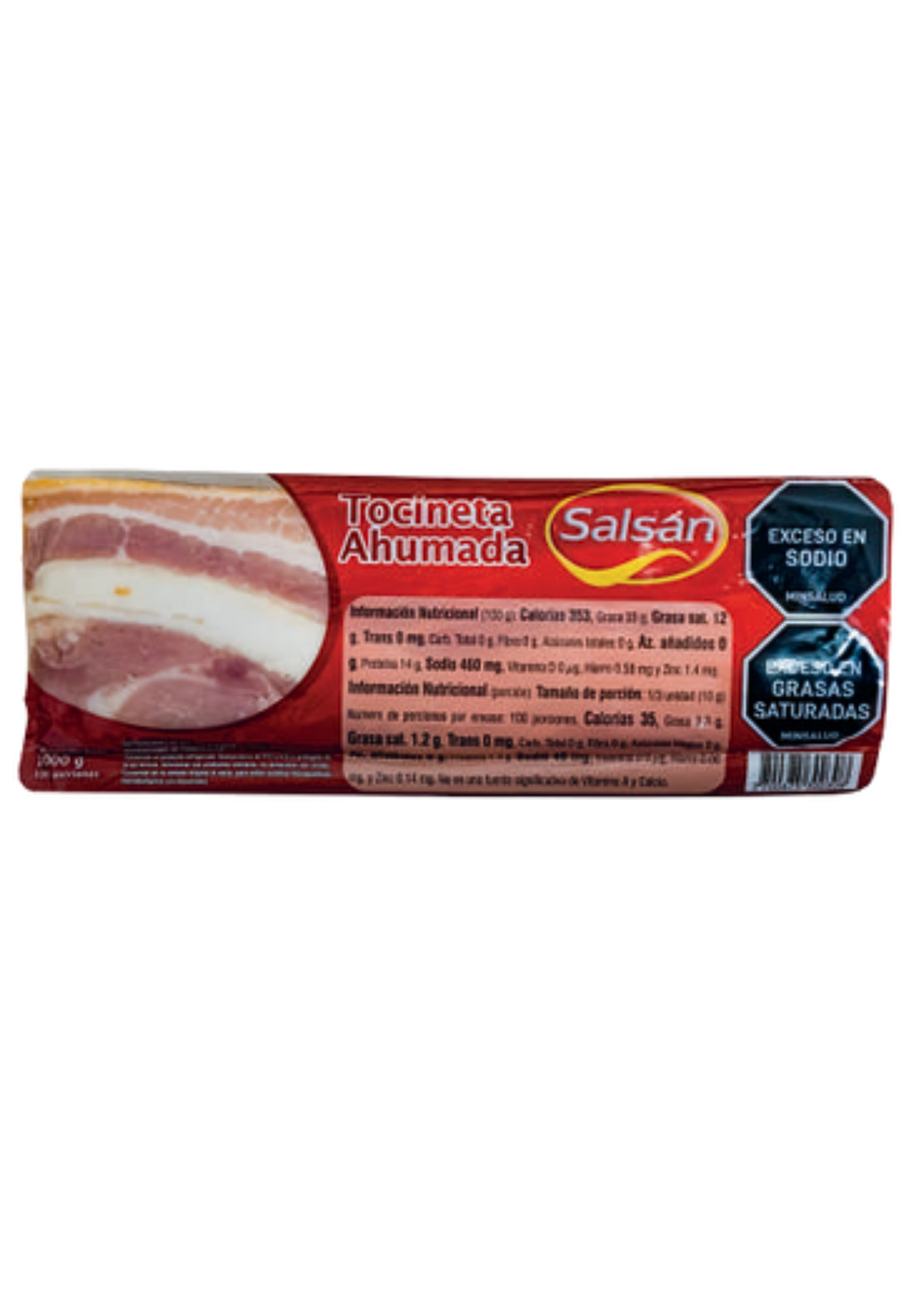 TOCINETA 1000gr AHUMADA Express SALSAN
