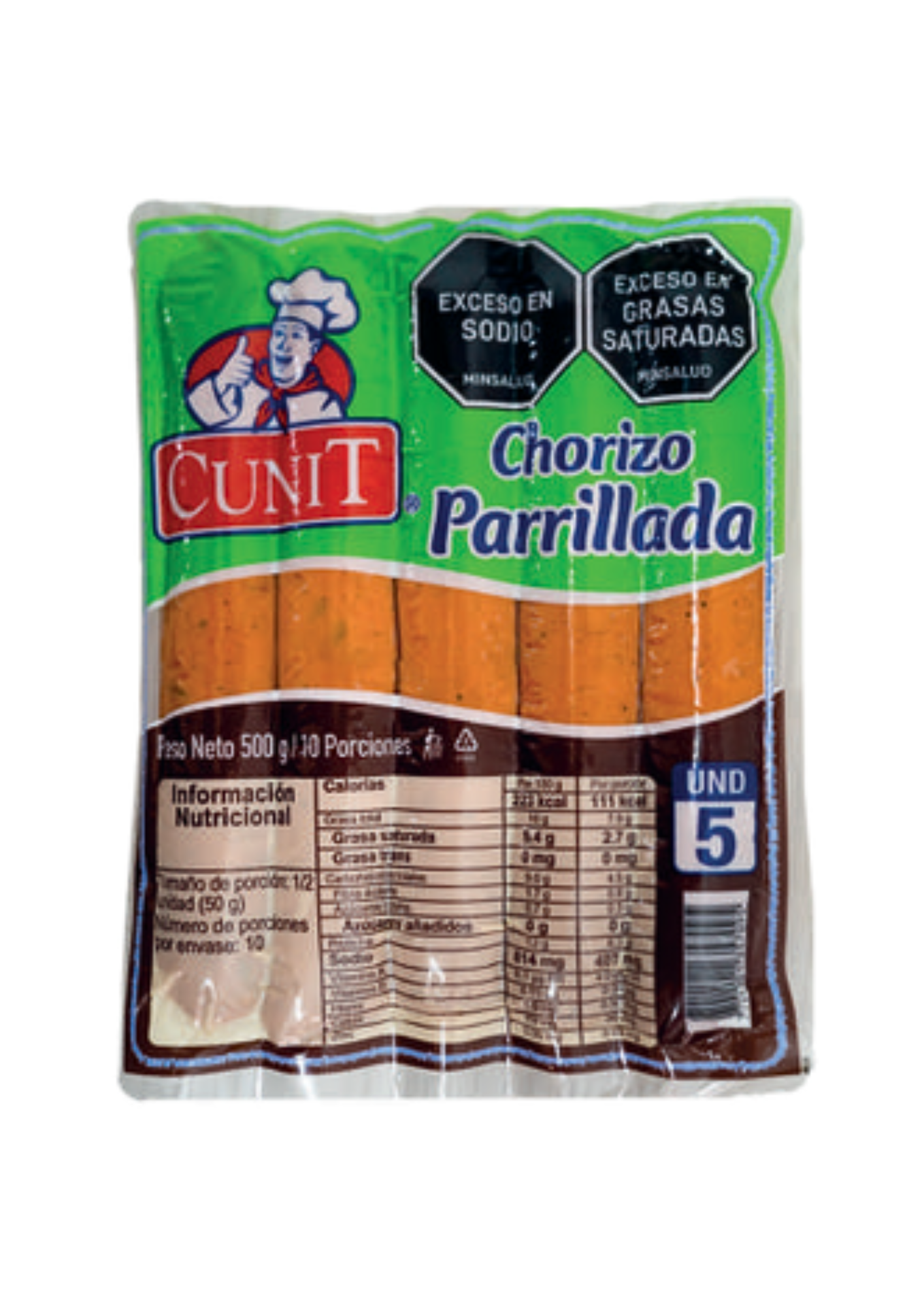 CHORIZO  PARRILLADA GRAND  500gr CUNIT