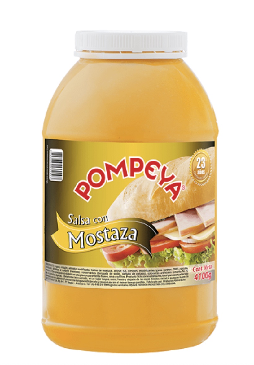 MOSTAZA *4100gr POMPEYA