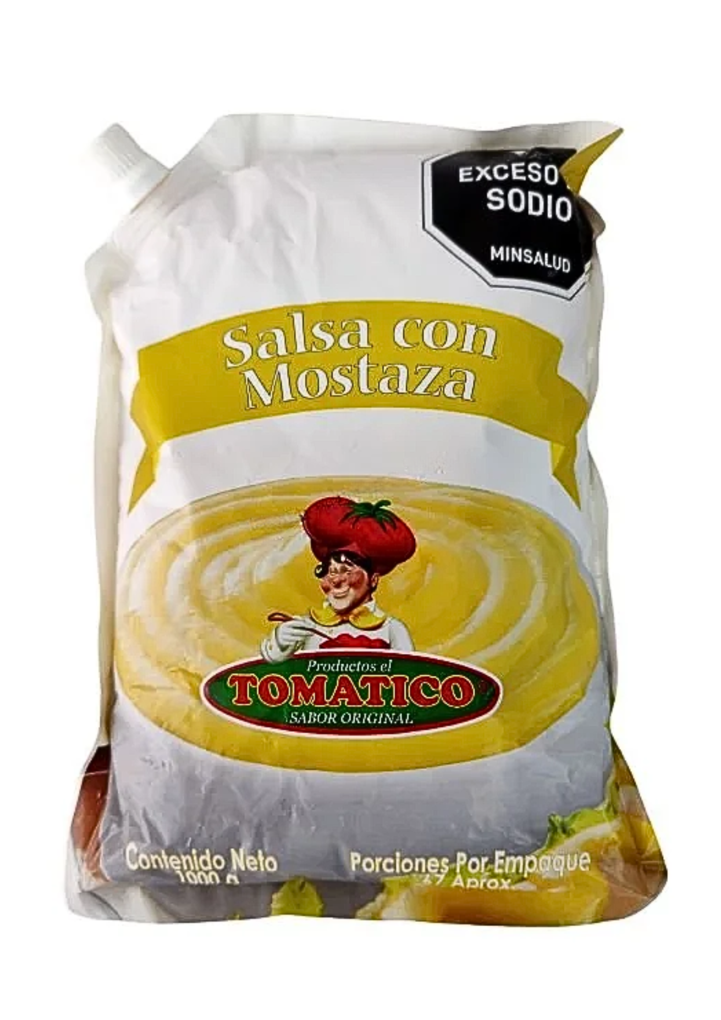 MOSTAZA 1000gr TOMATICO