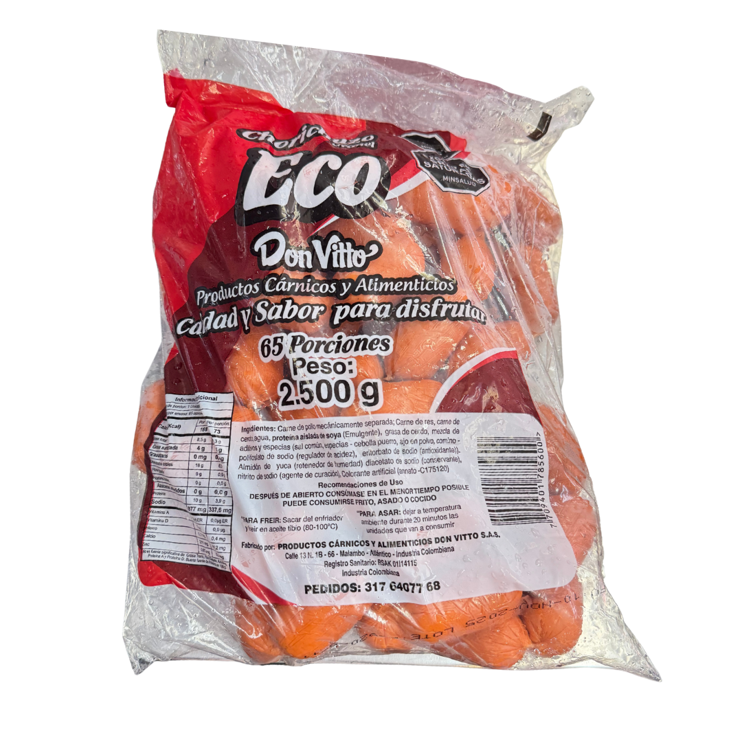 CHORICHUZO ECO GRANEL DON VITTO X2.500GR