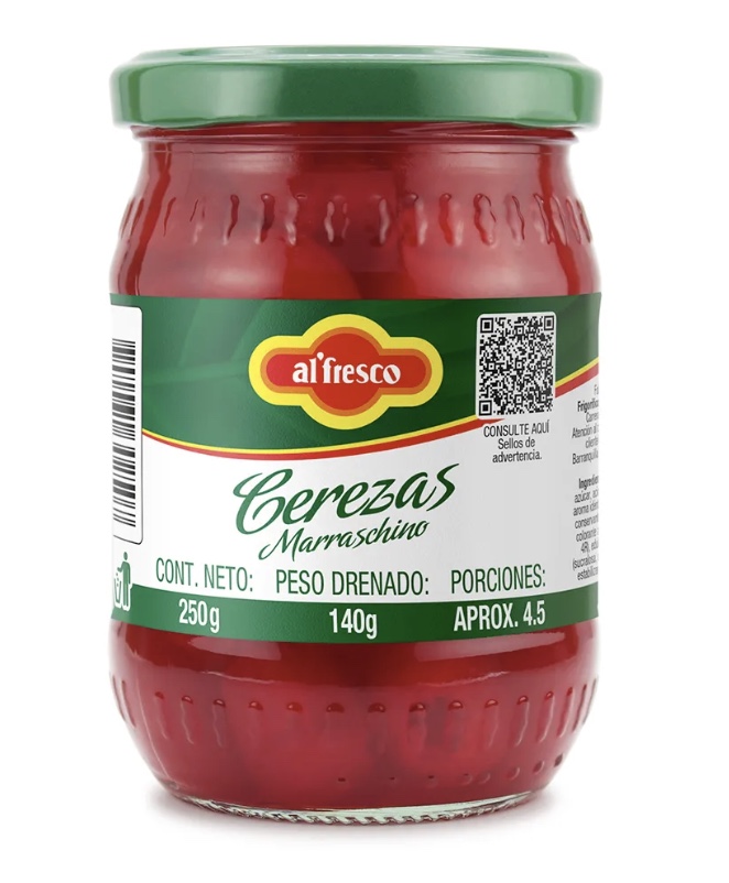 CEREZA ENTERA ALFRESCO X250GR