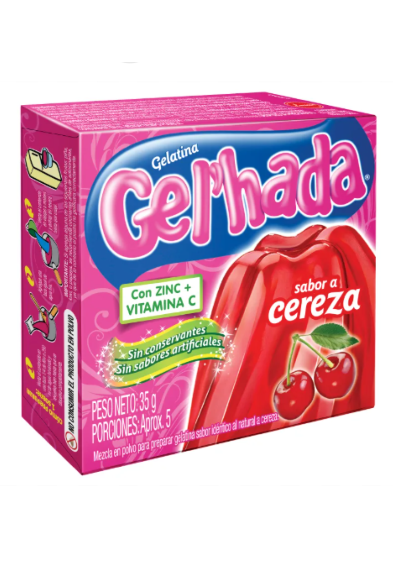 GELATINA CEREZA GELHADA