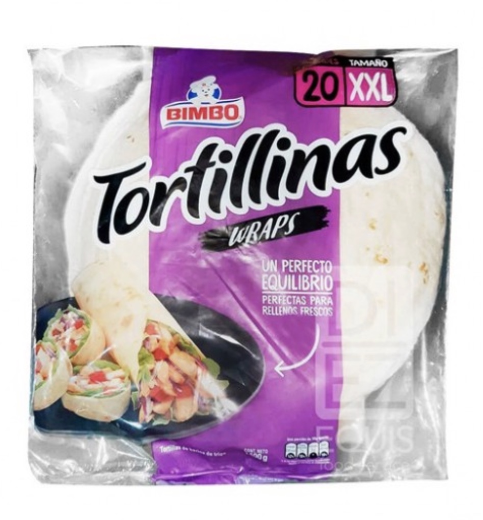 TORTILLA XL *20und BIMBO