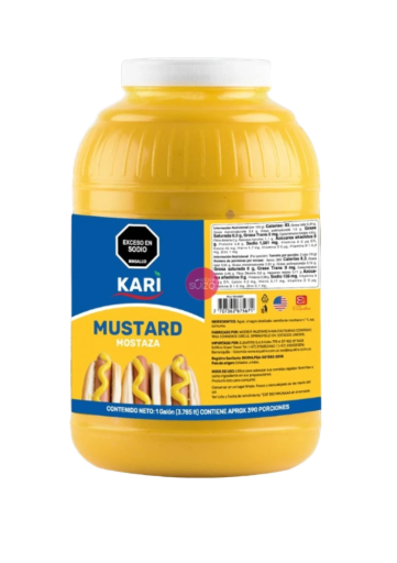 MOSTAZA 3.79 LITROS KARY