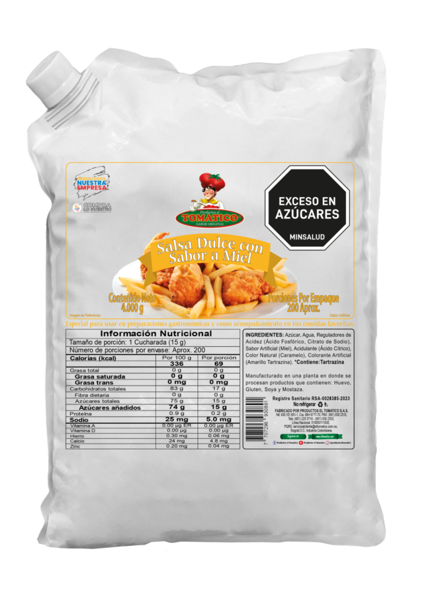 MIEL BOLSON TOMATICO