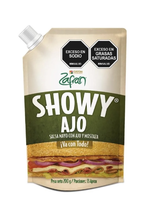 SALSA DE SHOWY AJO * 200gr ZAFRAN