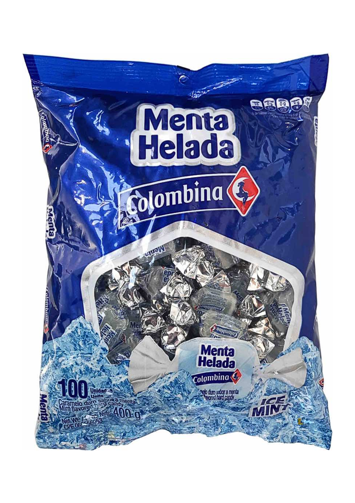 MENTA HELADA  100UND  COLOMBINA