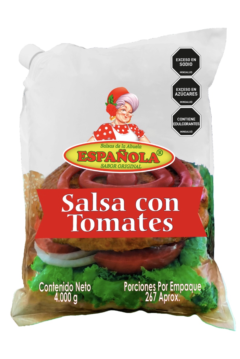 SALSA DE TOMTE BOLSON ESPAÑOLA X4MIL