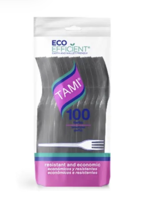 TENEDOR NEGRO *100und TAMI