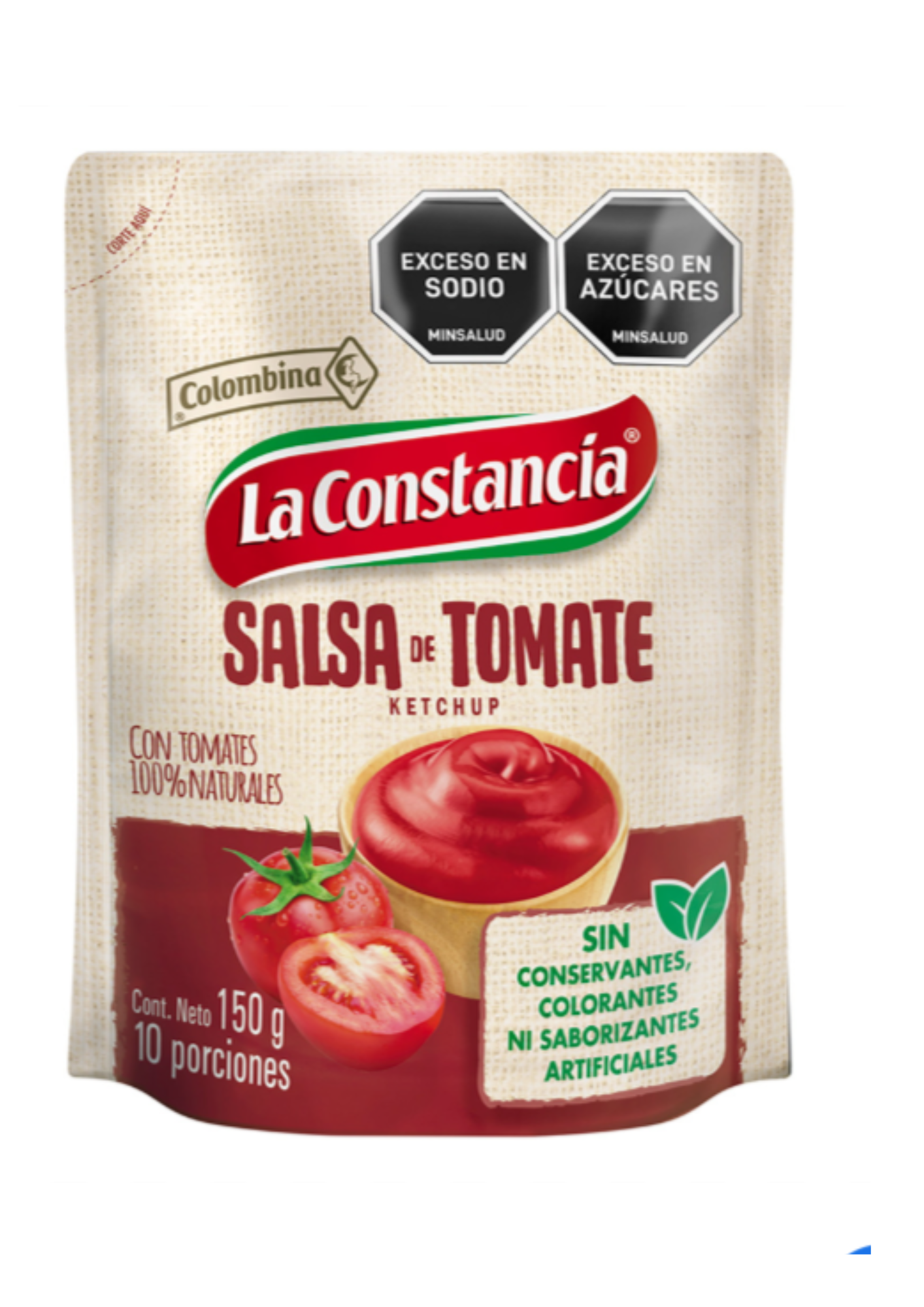 SALSA TOMATE * 150gr CONSTANCIA