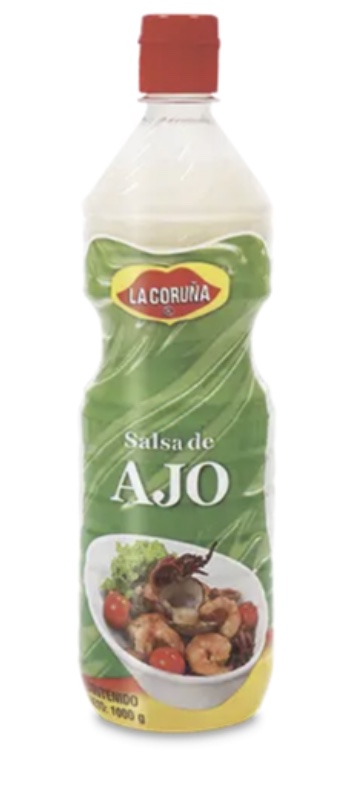 SALSA DE AJO *1000gr CORUNA