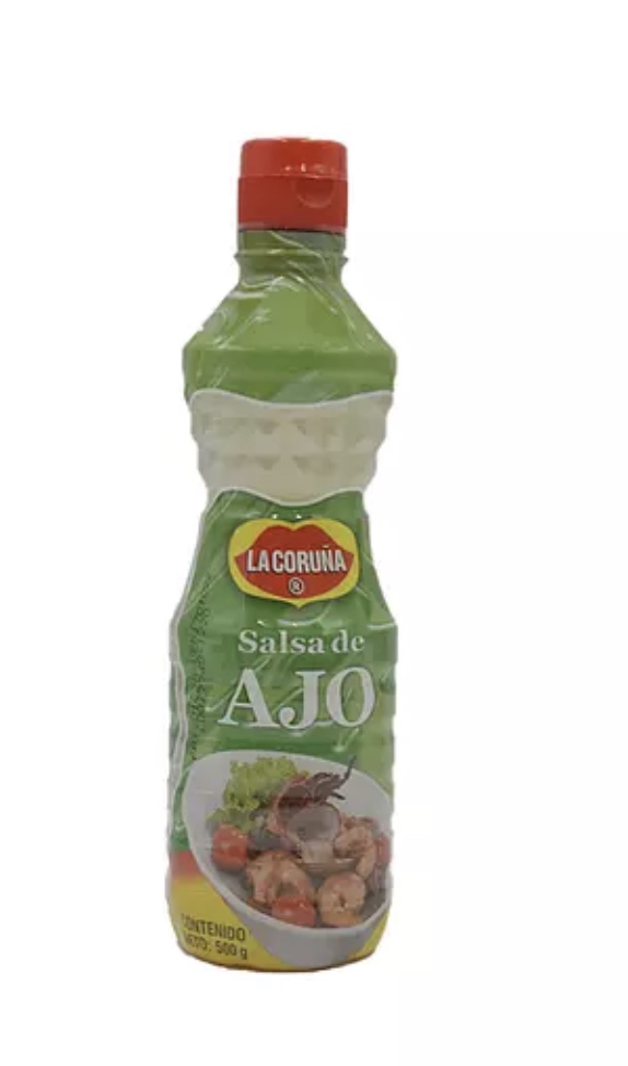 SALSA DE AJO LA CORUÑA X 500