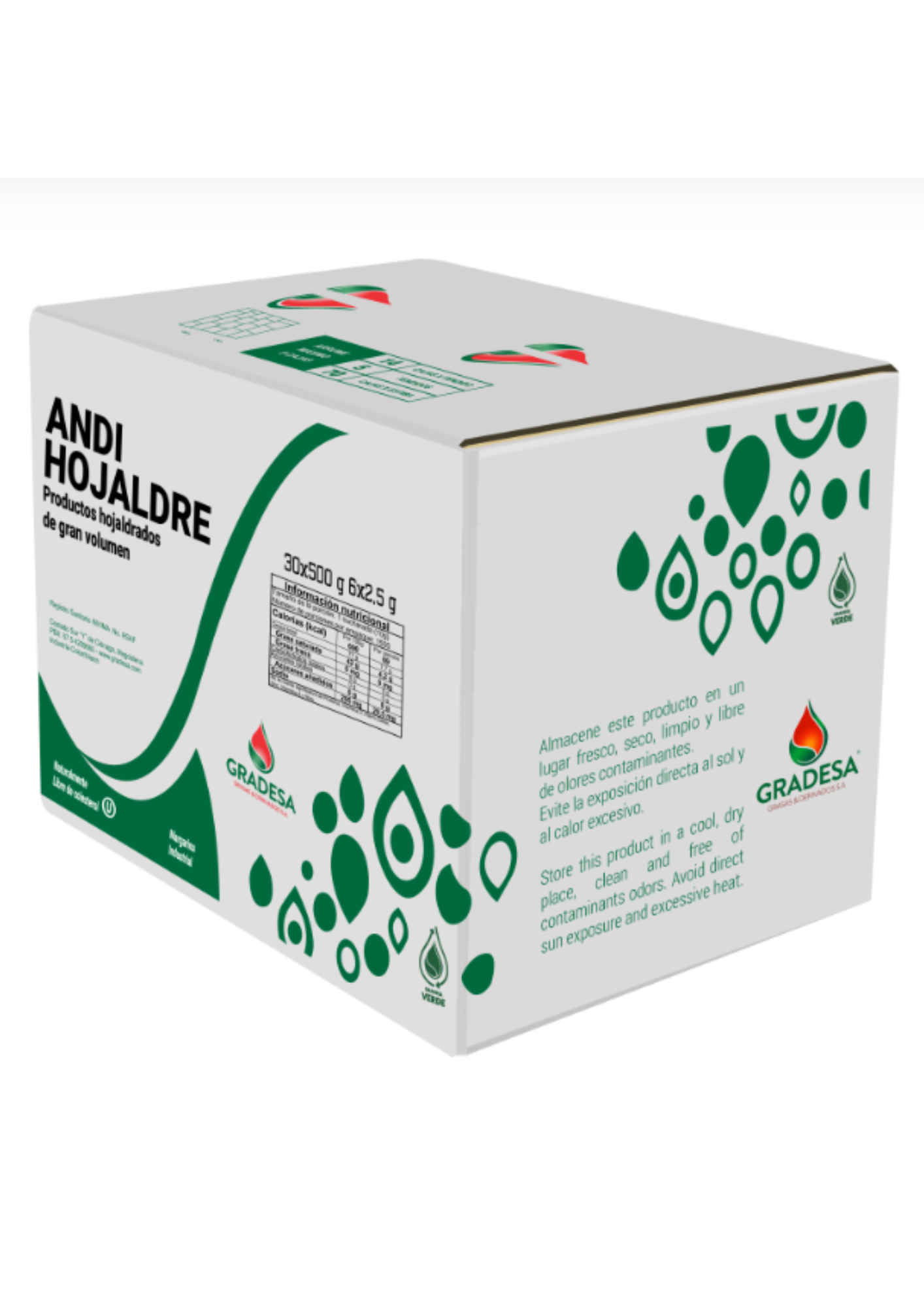 ANDIHOJALDRE LA GRANDEZA 500g